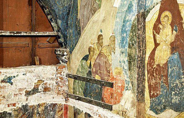 В Успенском соборе Московского Кремля нашли неизвестные фрески